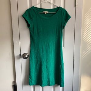Green Banana Republic T-Shirt Dress